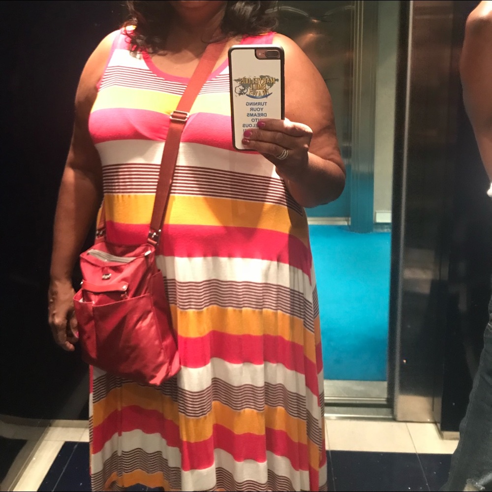 Colorful Stripe Dress